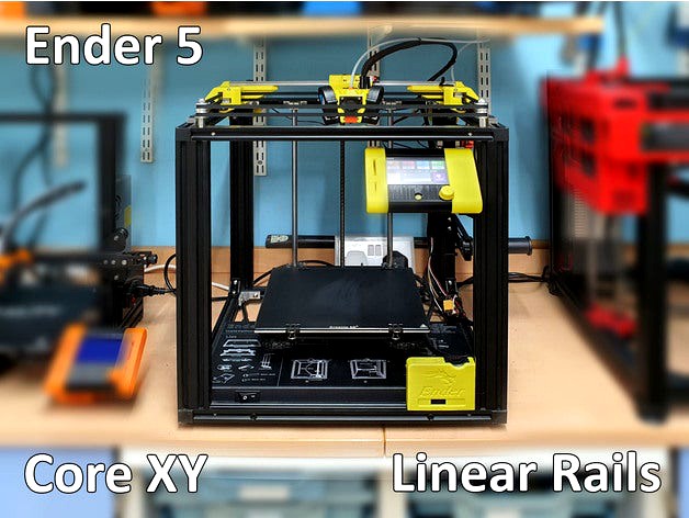 Ender 5 Core XY with Linear Rails by BoothyBoothy