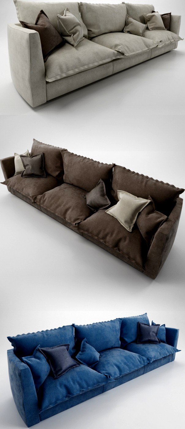 Baxter Brest sofa (three seater)