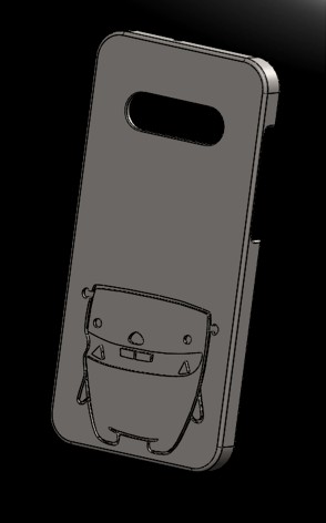 S10+ Phone Case w/ magnet cutout by Misato__