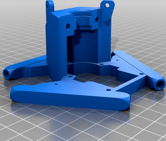 E3D Compatible Effectors for Anycubic Predator(eventually will make a version for a dragon hotend too) by angrycannibal