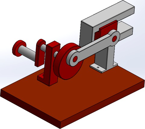 Crank Mechanical System by Kazemoto