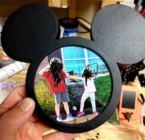 Mickey Mouse Picture Frame by parupar