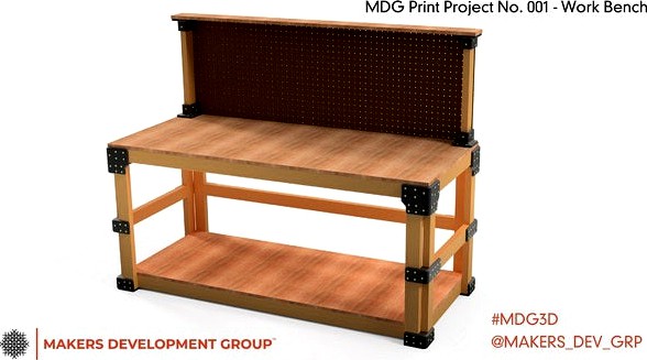 Work Bench Kit by MDG by MAKERS_DEV_GRP