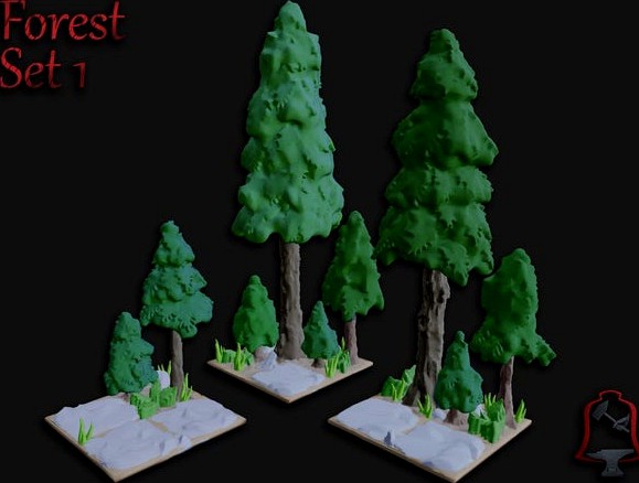 OpenFoliage Forest Set 1 by BellForged
