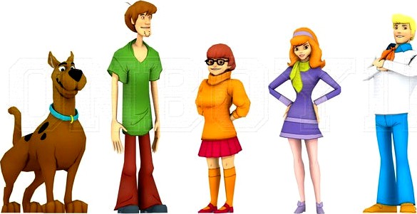 Scooby Doo Characters by c0lpanic