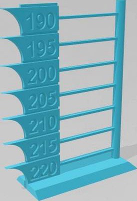 Torre de temperatura y puentes para PLA by Offtopic