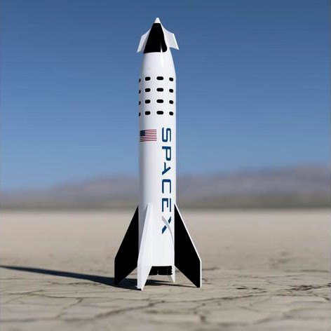 SpaceX-StarShip by R6_3DDesign