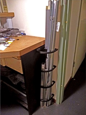 Vertical storage rack for profiles by Coat