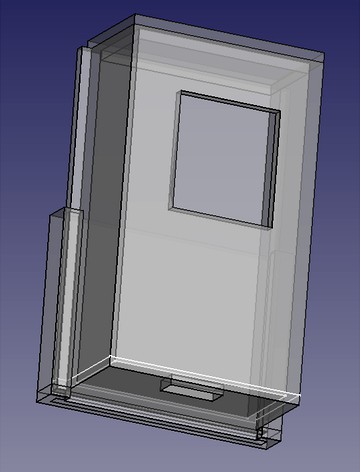 Parametric wall mount display casing by xtrinch