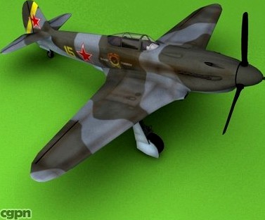 Yak-3 157 Squadron3d model