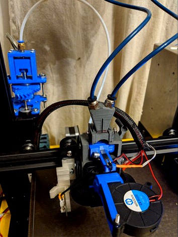 OutFox Zero Clog Multi-Material System (Ender 3 series) by The__Captain