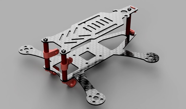 MicroRacer - sub 250g FPV Quad by Basti13