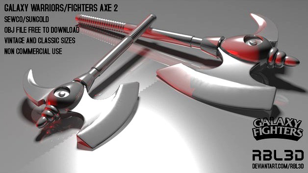 Galaxy Warriors / Fighters Axe 2 by RBL3D