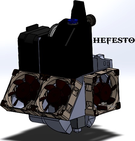 Hefesto BMG direct V6 volcano creality by Blackvim