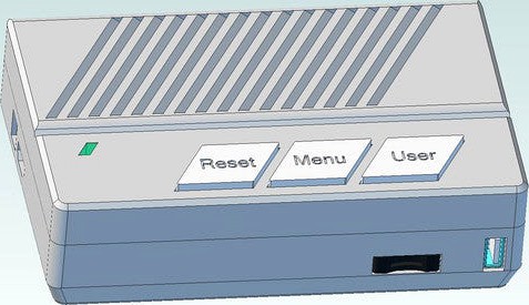 FPGA Mister OZ case by Zemciko