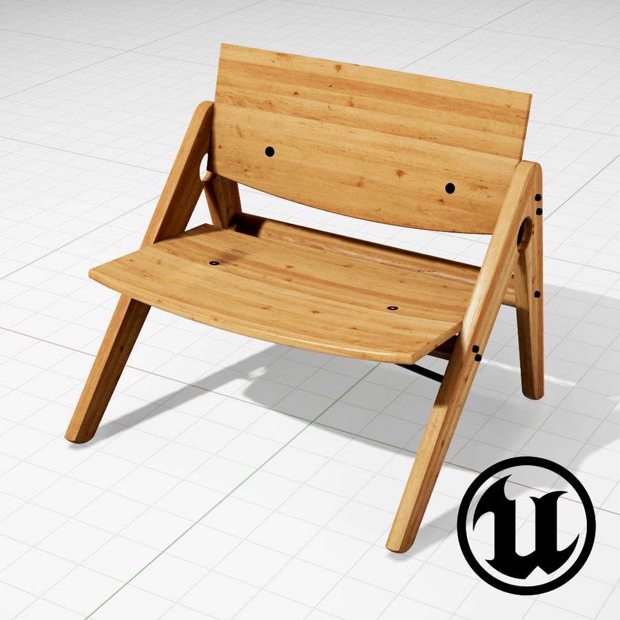We Do Wood Komplett Lounge Chair UE4