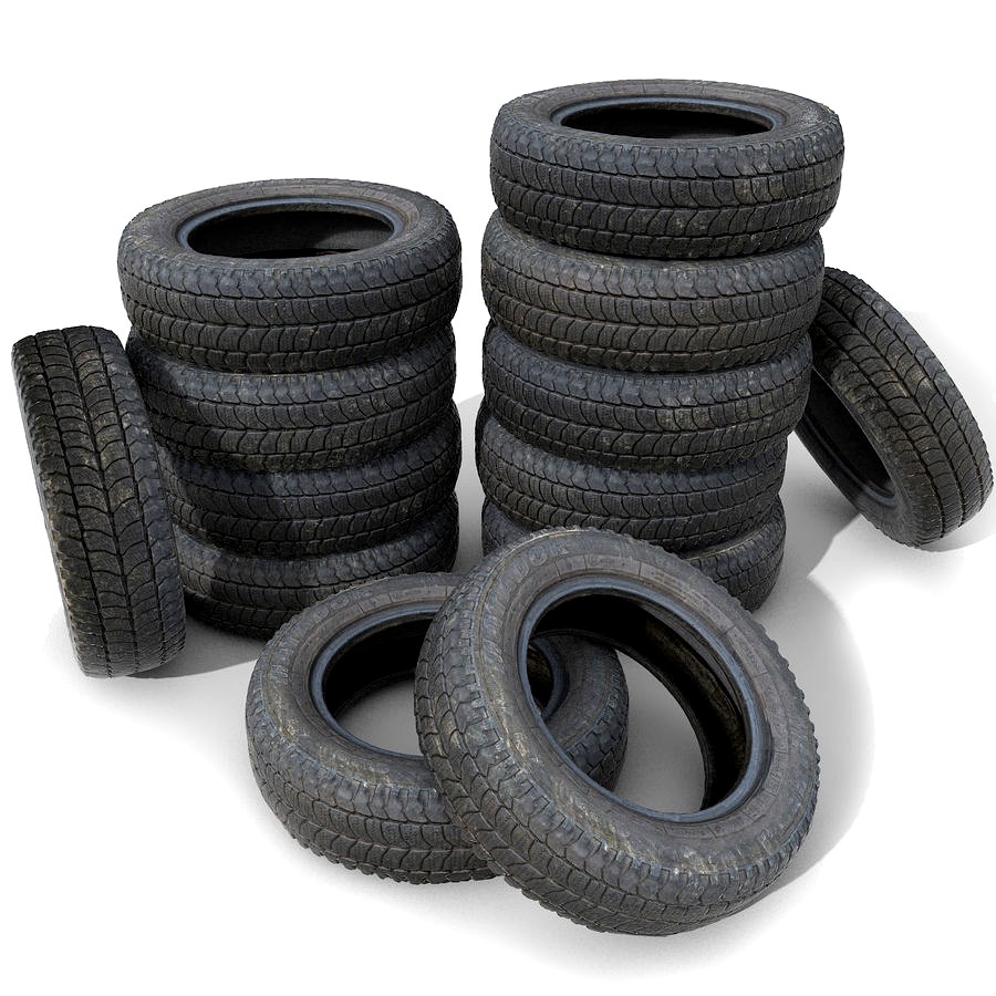 Old Realistic Tyre