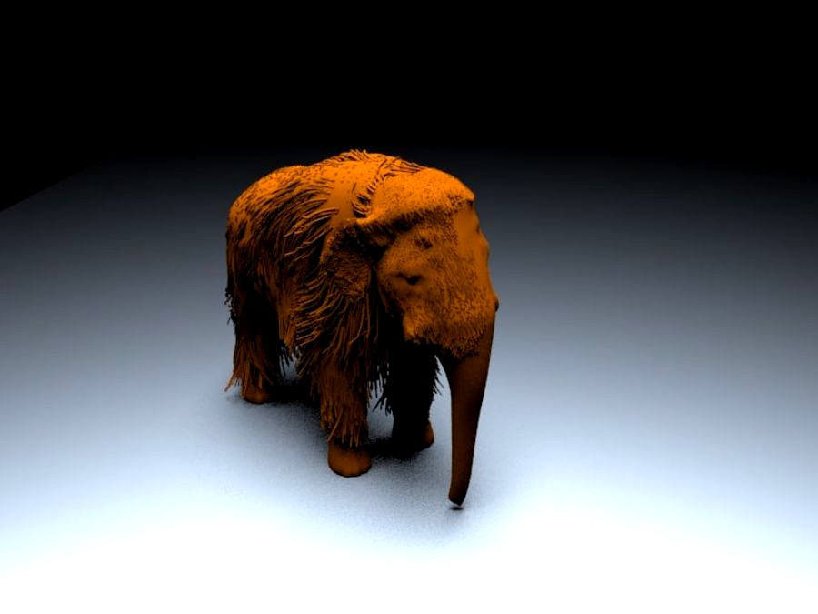Mammoth; Baby Woolly Mammoth