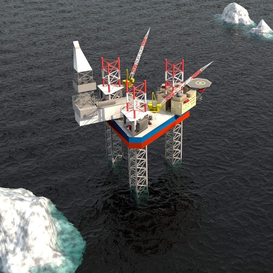 Maersk Drilling Oil Rig offshore
