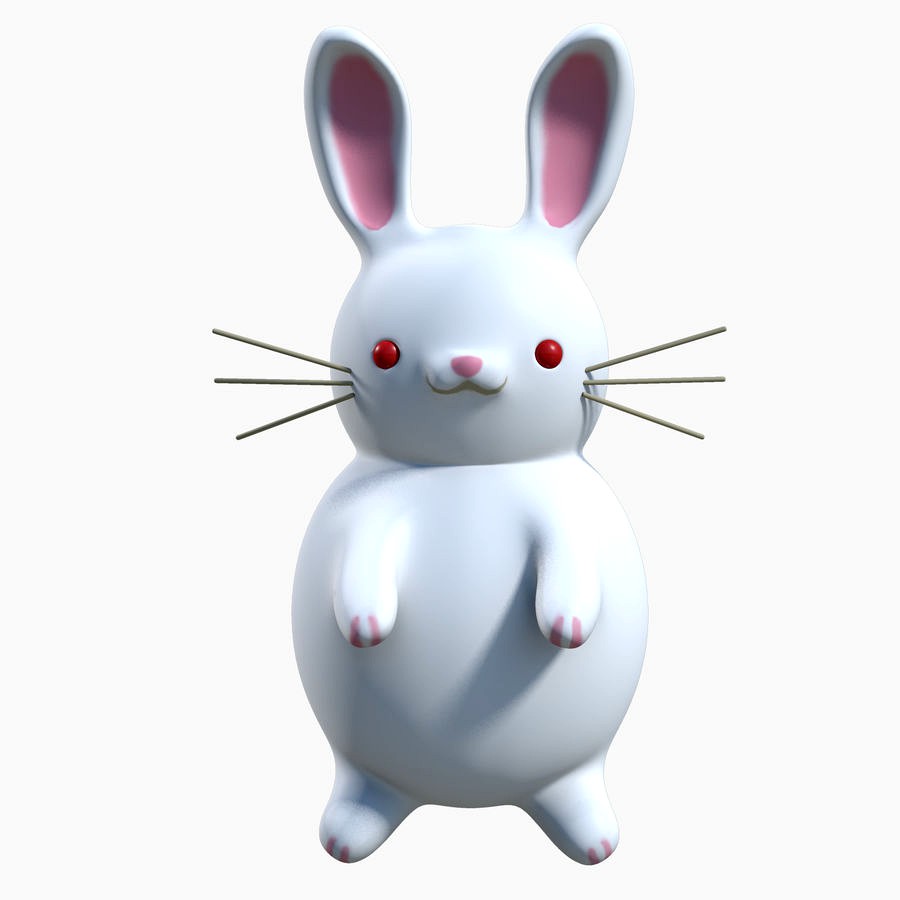 White Rabbit Cartoon
