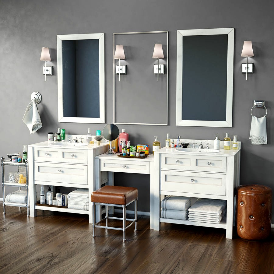 Furniture and decor for bathrooms