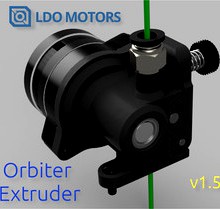 The Orbiter v1.5 140g Dual Drive Direct Extruder
