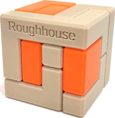 Roughhouse - Interlocking puzzle by László Molnár by asiegel