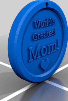 World's Greatest Mom Medal by August_Moon