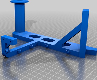 Pyramid Filament Mount with Filament Sensor by wlbillmartin