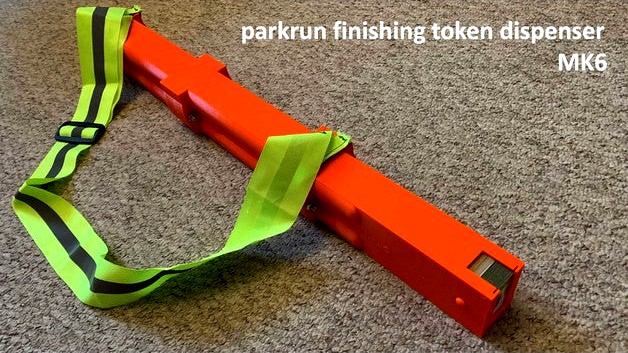 parkrun finishing token dispenser MK6 by marathonmann