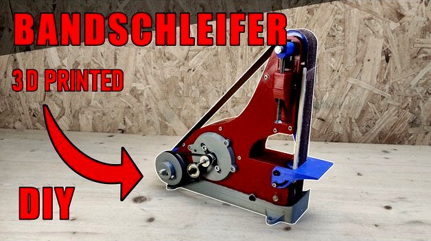 3D Printed Belt Sander / Grinder (Free version) by Elias_F