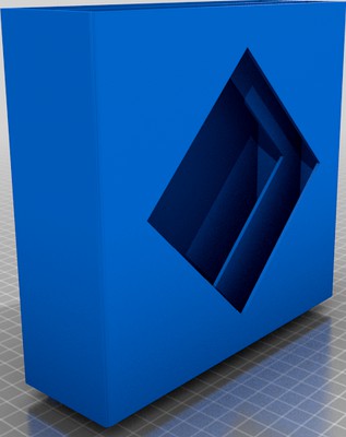 Pyramid Drawer Housing - Modified by ToyMaker2
