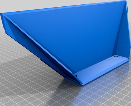 Surface Pro wall mount (adjustable pitch angle)_ Extended sides by Josh_Walters