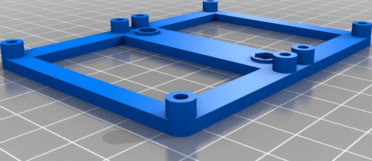 Double Mosfet Holder for Lerdge Mosfet Board by LorDXEO