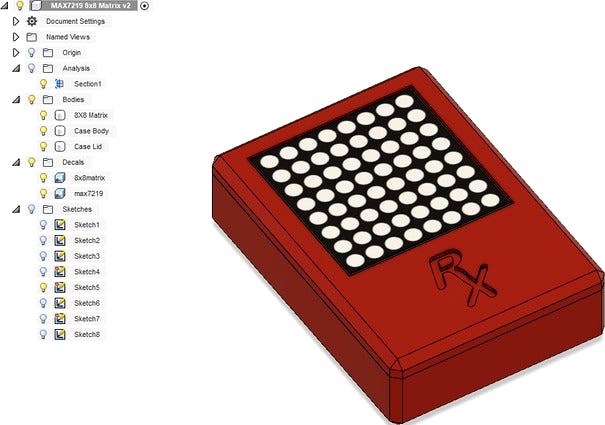 RamjetX 8x8 Matrix for SimHub by RamjetX