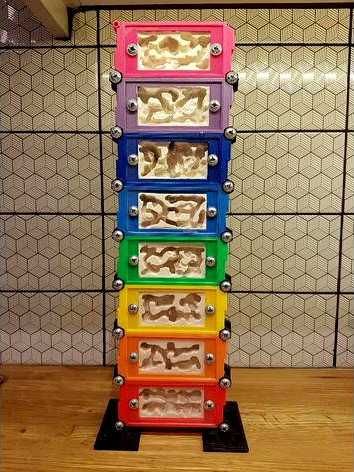 Vertical Modular Formicarium by Thingiverse_Collective