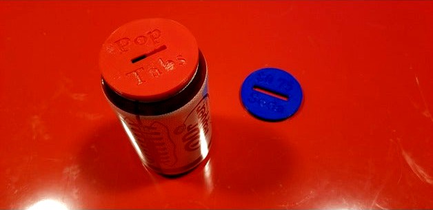 Pop Can lid with slot by clubmedic