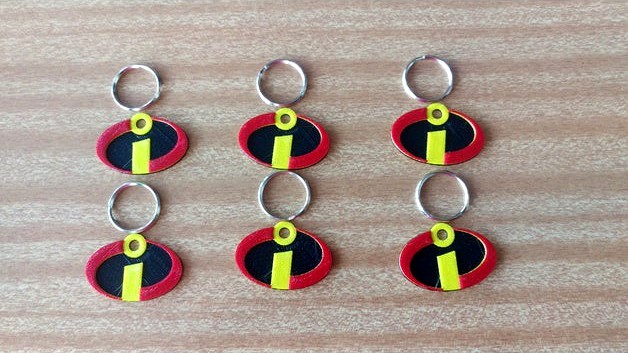Incredibles Key Ring by Me217