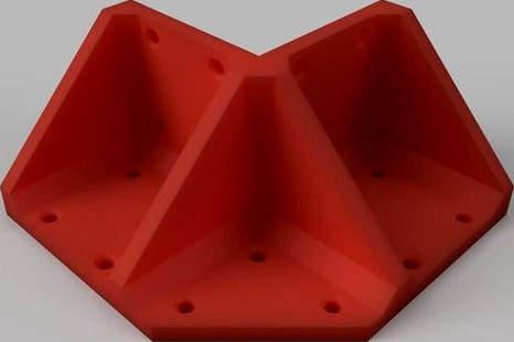Customizable Universal Corner bracket/stabilizer for Ikea tables by Murk3D