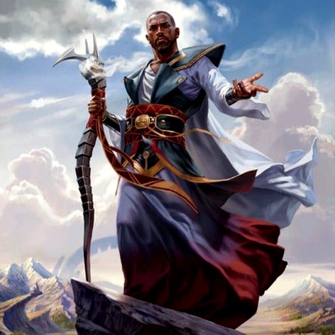 Teferi's Staff from Magic the Gathering by FunbieStudios