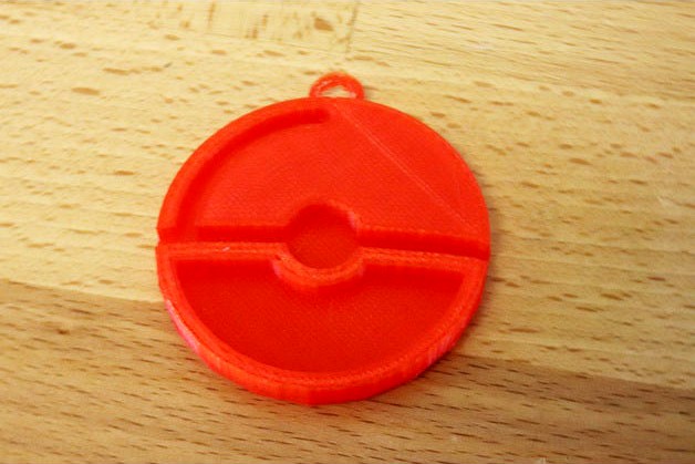 Pokeball Keychain by aguzinski