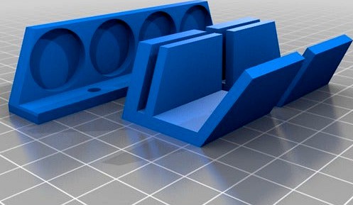 IKEA Lack Door Handles for Prusa i3 Enclosure by slyice