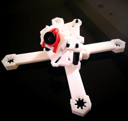 XC-120 Patriot - Micro Brushless 2.5 inch "Monster Whoop" 3D Printable Quadcopter Drone  by Karamvir_Bhagat