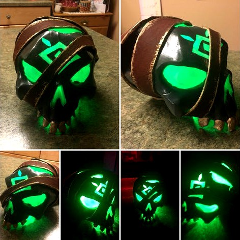 Sea of Thieves Strong Hold Bounty Skull by GarrettsArtsNWhatNots