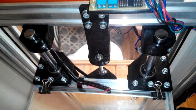 Re-D-Bot 16 mm rod Z axis for 2040 table (version 2) by aleknest