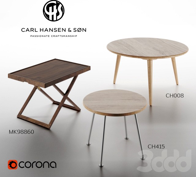 Carl Hansen CH008 CH415 MK98860 Coffee Table