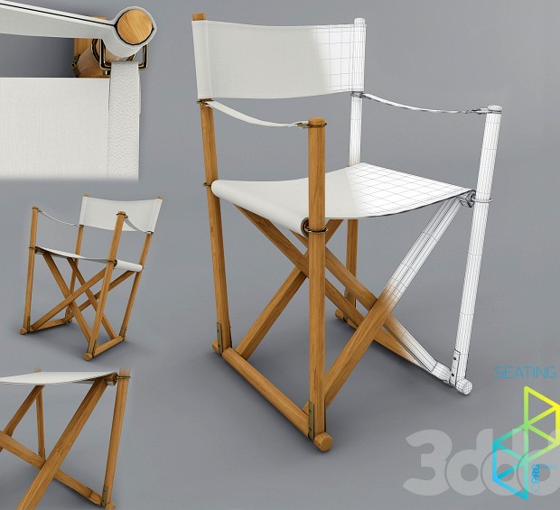 Folding chair by Carl Hansen &amp; Søn