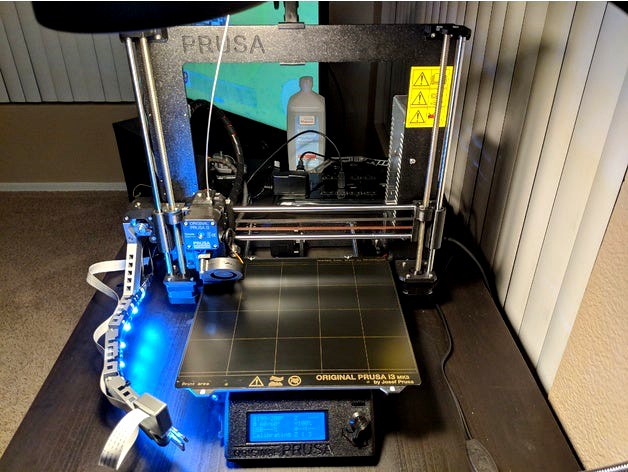 Prusa i3 MK3 PiCam v2 X-Axis Motor Mount by jppowers