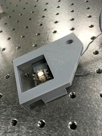 optical phase plate motor holder  by docphoton