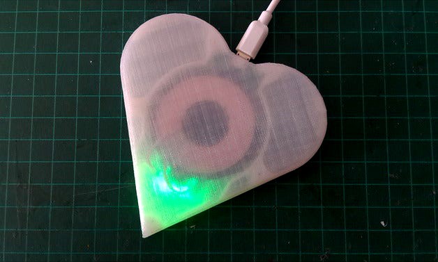 Wireless Heart Charger by DAquad